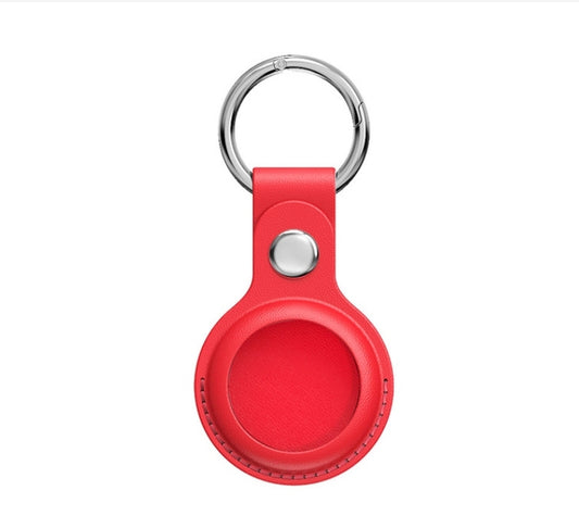 Leather Keychain for Apple Airtags - Protective Cover with Anti-Scratch Design