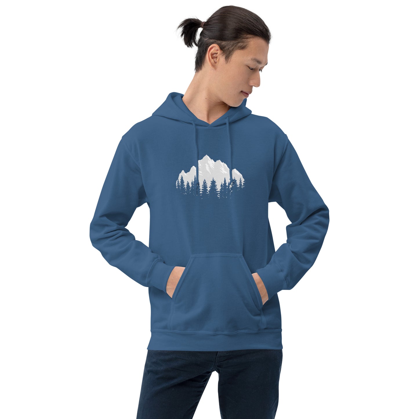 Mountain nature men's Hoodie