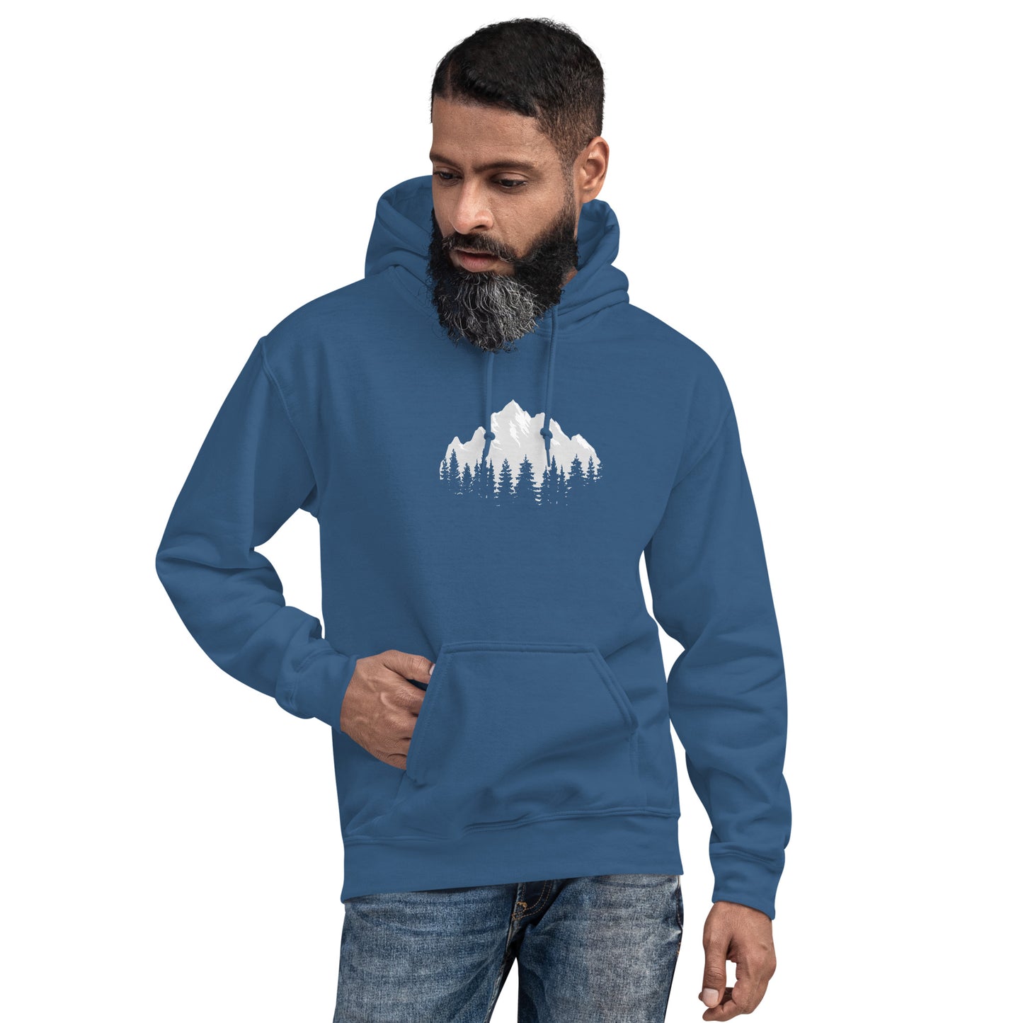 Mountain nature men's Hoodie