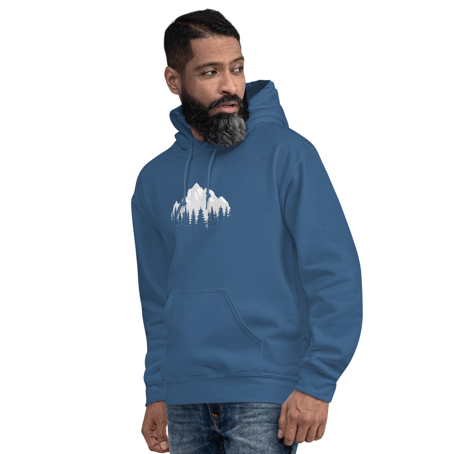 Mountain nature men's Hoodie