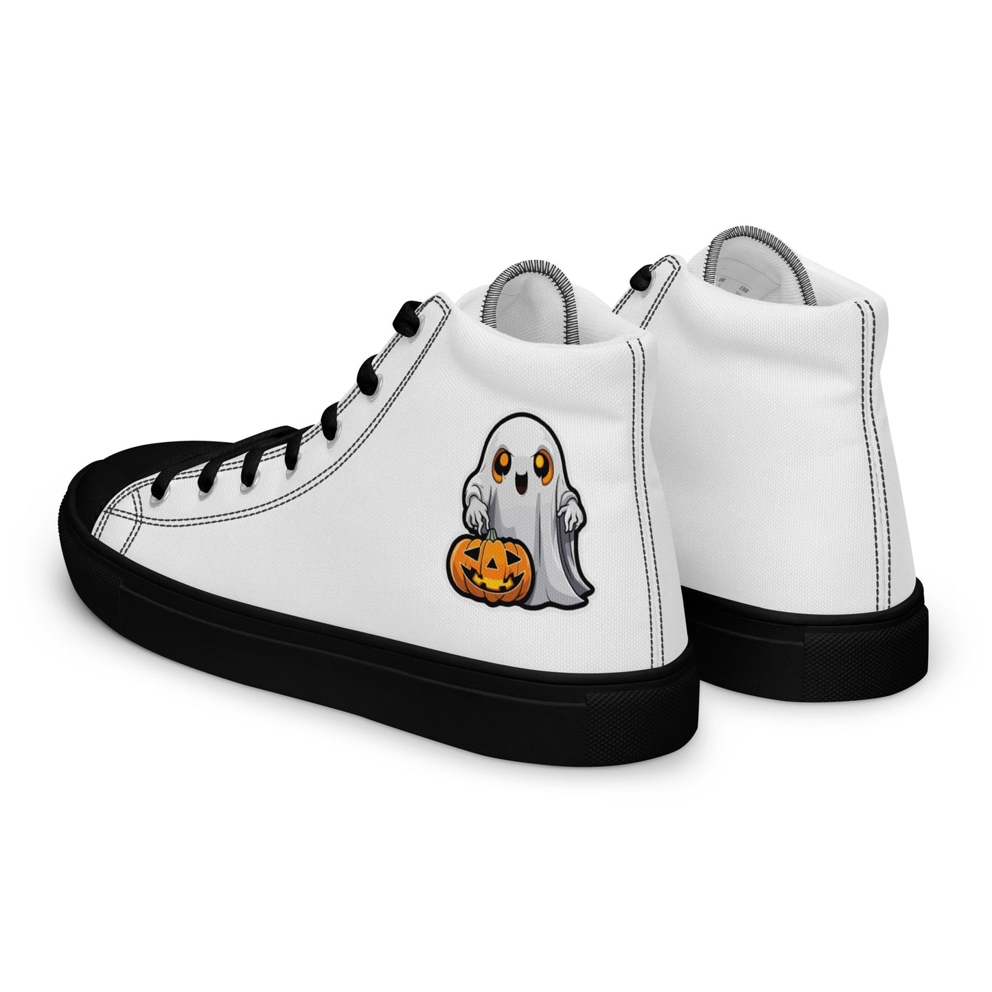 Halloween Women’s high top canvas shoes