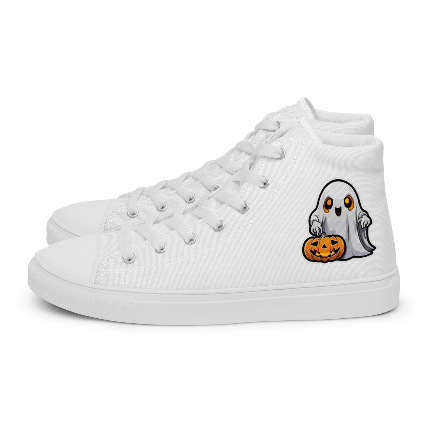 Halloween Women’s high top canvas shoes