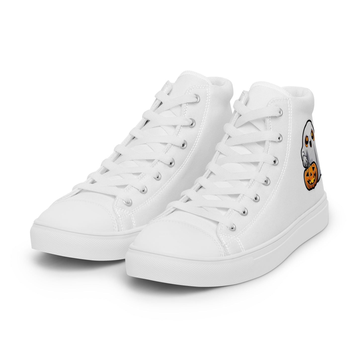 Halloween Women’s high top canvas shoes