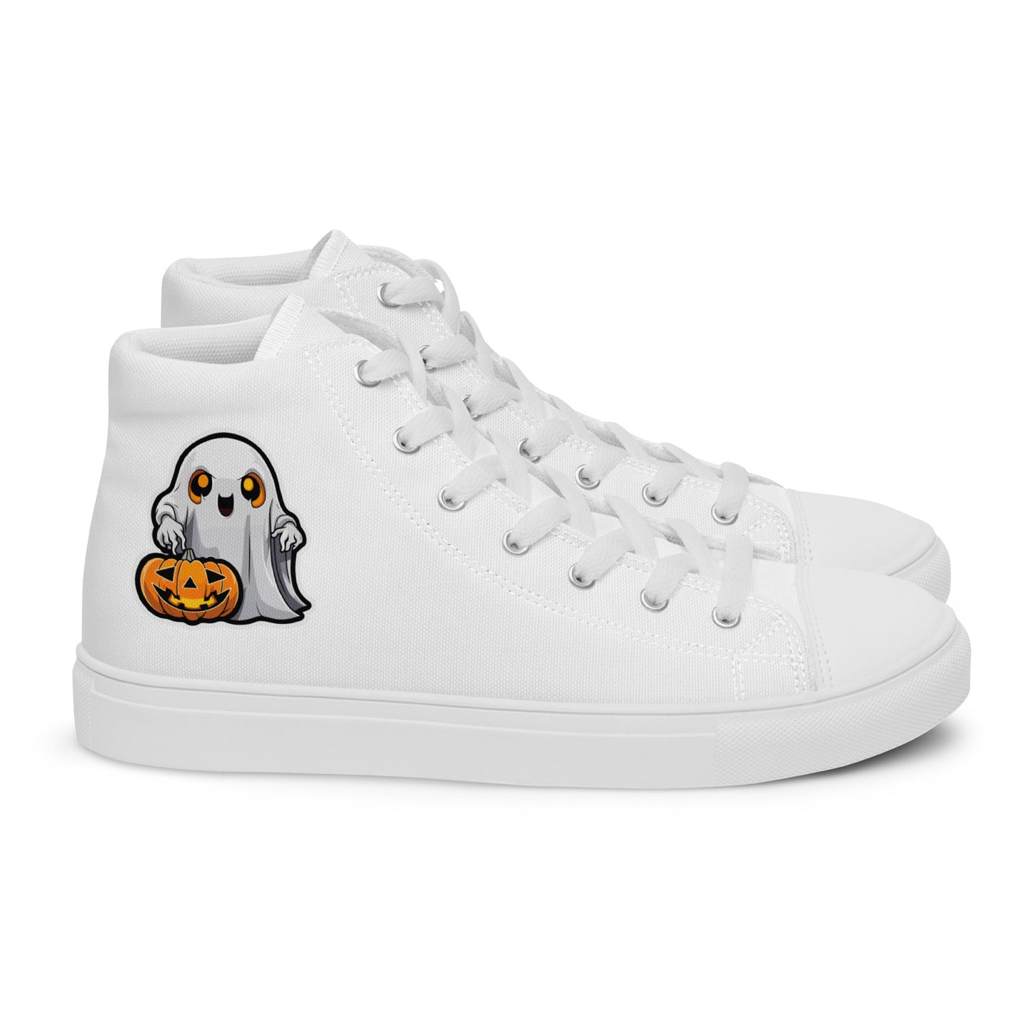 Halloween Women’s high top canvas shoes