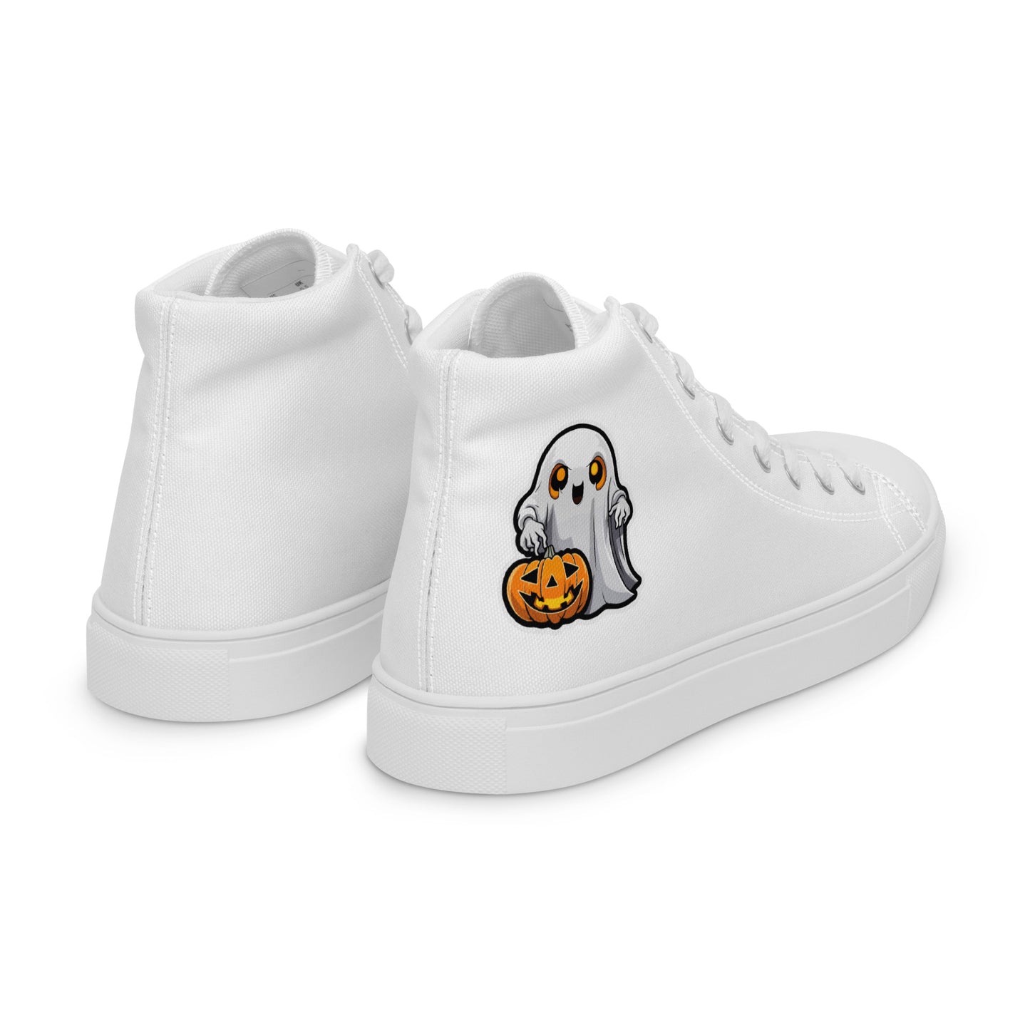 Halloween Women’s high top canvas shoes